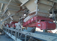 物料：礦石，建筑垃圾，固體廢棄物等